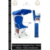 #Sandalye Profesyonel Ergonomik Güneş Korumalı Sağlam Yapı Katlanabilir Gölgelikli Kamp Sandalyesi