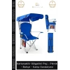 #Sandalye Profesyonel Ergonomik Güneş Korumalı Sağlam Yapı Katlanabilir Gölgelikli Kamp Sandalyesi