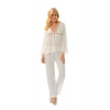 #PijamaTakım Kaliteli Esnek Likralı Konforlu Şık Sağlıklı Yumuşak Kumaş Ekru Penye Çeyizlik 6lı Set