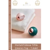 #TüyTemizleyici Yıkanabilir Yapışkanlı Taşınabilir ABS Kedi Köpek Tüy Toplayıcı Tiftik Çıkarıcı Temizleyici Top - 1 Adet