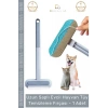 #TüyFırçası Uzun Saplı Evcil Hayvan Kedi Köpek Koltuk Halı Araba Mikrofiber Tüy Temizleme Fırçası - 1 Adet