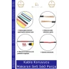 #MakaronSeti Isı Büzüşmeli Daralan Kablo Koruma Elektriksel İzolasyon Termal Makaron Seti 560 Parça