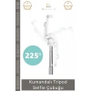 #TripodÇubuk Katlanabilir Stabil Çekim Dönebilen Bluetooth Taşınabilir Kumandalı Tripod Selfie Çubuğu