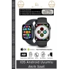 #AkıllıSaat Su Geçirmez 45mm T700s Simli Android Sağlık Sensörlü Bluetooth Aramalı Alarm Akıllı Saat