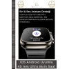 #AkıllıSaat Watch8 Ultra 2023 Smart Watch Su Geçirmez Nabız Ölçer iOS Android 45mm Ultra Akıllı Saat