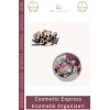 #MakyajÇantası Şık Büzgülü Pratik Makyaj Çantası Seyahat Tipi Düzenleyici Cosmetic Express Kozmetik Organizeri