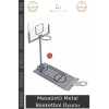 #Oyuncak Hediyelik Ofis Katlanabilir Akrilik Pota Şık Kompakt Sağlam Masaüstü Metal Basketbol Oyunu