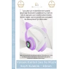 #Kulaklık Işıklı LED Çocuk Mikrofonlu Kulaküstü Stereo Şarjlı Pembe RGB Kablosuz Bluetooth Kedili Kulaklık