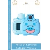 #FotoğrafMakinesi MPIA S1 Pembe Çocuk Kameralı Fotoğraf Yazıcısı 20 IPS Lens 1080p HD Ekran Kamera Selfie
