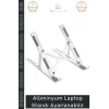 #LaptopStandı Katlanabilir Ergonomik Metal Taşınabilir Dizüstü Alüminyum Laptop Standı Ayarlanabilir