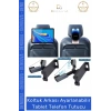 #TelefonTutucu Araç Arka Koltuk Başlık Uyumlu 360 Derece Döner Başlıklı Ayarlanabilir Tablet Telefon Tututcu