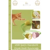 #KediOyuncağı İnteraktif USB Şarjlı Yumuşak Silikon Eğlenceli Kuyruklu Hareketli Çiçek Kedi Oyuncağı