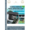 #AraçFanı Güneş Enerjili Auto Cool Portatif Oto Havalandırma Fan Sistemi Çalışan Araç İçi Soğutucu