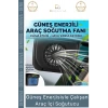 #AraçFanı Güneş Enerjili Auto Cool Portatif Oto Havalandırma Fan Sistemi Çalışan Araç İçi Soğutucu