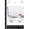 #TabletStandı Ergonomik Laptop Standı Bilgisayar Tutucu Yükseltici Portatif Yükseltme Ayarlı - 2- Adet