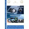 #KaskKulaklığı Q28 Bluetooth 53 HD 1080P IPX6 Su Geçirmez Interkom Kameralı Motosiklet Kask Kulaklığı