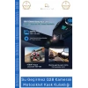 #KaskKulaklığı Q28 Bluetooth 53 HD 1080P IPX6 Su Geçirmez Interkom Kameralı Motosiklet Kask Kulaklığı