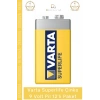 #Pil Superlife Çinko Karbon 6F22 Duman Dedektörü Telsiz Ekonomik 9 Volt Pil 12li Paket