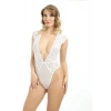 Özel Üreitm Fantezi Seksi Şık Rahat Kadın Cezbedici Büyüleyici Yarım Kol Dantel Bodysuit