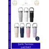 #Termos Paslanmaz Vakumlu Sızdırmaz Mat Isı Yalıtımlı Dayanıklı Şık Ergonomik Çelik Termos
