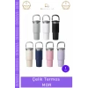 #Termos Paslanmaz Vakumlu Sızdırmaz Mat Isı Yalıtımlı Dayanıklı Şık Ergonomik Çelik Termos