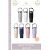 #Termos Paslanmaz Vakumlu Sızdırmaz Mat Isı Yalıtımlı Dayanıklı Şık Ergonomik Çelik Termos