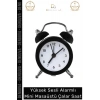 #ÇalarSaat Sessiz Akar Saniye Masaüstü Komodin Ofis Mutfak Salon Hediye Analog Dekoratif Çalar Saat