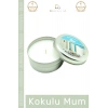 #MumOdaKokusu Dekoratif Hediyelik Modern Şık Metal Kutulu Kaliteli Mum Oda Kokusu 120G Teneke Kutu