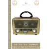 #Radyo Everton RT552 Bluetooth Nostalji Retro USB Güçlü Şarjlı Radyo Mp3 Player Müzik Kutusu
