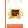#TabletTutucu Apple iPad 7 8 9 Nesil 10 2 Inç Yumuşak Dokulu Tutacaklı Darbe Tam Koruma Standlı Kids
