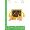 #TabletTutucu Apple iPad 7 8 9 Nesil 10 2 Inç Yumuşak Dokulu Tutacaklı Darbe Tam Koruma Standlı Kids