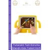 #TabletTutucu Apple iPad 7 8 9 Nesil 10 2 Inç Yumuşak Dokulu Tutacaklı Darbe Tam Koruma Standlı Kids