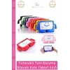 #TabletTutucu Apple iPad 7 8 9 Nesil 10 2 Inç Yumuşak Dokulu Tutacaklı Darbe Tam Koruma Standlı Kids
