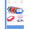 #TabletTutucu Apple iPad 7 8 9 Nesil 10 2 Inç Yumuşak Dokulu Tutacaklı Darbe Tam Koruma Standlı Kids