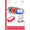 #TabletTutucu Apple iPad 7 8 9 Nesil 10 2 Inç Yumuşak Dokulu Tutacaklı Darbe Tam Koruma Standlı Kids