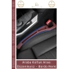 #AraçOrganizer Araç İçi Organizer İkili Set Premium Deri Araba Yan Cep Koltuk Arası Düzenleyici Bordo
