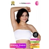 #Bandeo Seamless Toparlayıcı Kadın Basic Örme Dikişsiz Pedsiz Bandeo Büstiyer - 4 Adet