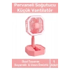 Deluxe Katlanabilir 2 Modlu Usb Şarjlı Sessiz Mini Fan Yelpazeli Pervaneli Soğutucu Vantilatör