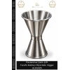 #Jigger Bar Ekipmanı Mixology Paslanmaz Çelik Çift Taraflı Kokteyl Ölçü Kabı Jigger Alk6425