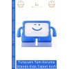 Özel Üretim Apple Ipad 7. 8. 9. Nesil 10.2 Inç Yumuşak Dokulu Tutacaklı Tam Koruma Standlı Kids
