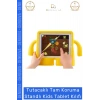 Özel Üretim Apple Ipad 7. 8. 9. Nesil 10.2 Inç Yumuşak Dokulu Tutacaklı Tam Koruma Standlı Kids