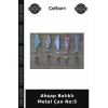 Özel Üretim Dekoratif Bahçe Kapı Süsü Rustik Ahşap Balıklı Metal Çan No:5