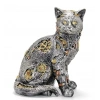 Özel Üretim Dekoratif Hediyelik Ev Aksesuarı Steampunk Polyester Kedi Figürü Alk2454