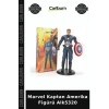 Özel Üretim Figür Hediye Süper Kahraman Marvel Kaptan Amerika Figürü Alk5320