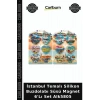 Özel Üretim Hediyelik Dekoratif İstanbul Temalı Silikon Buzdolapı Süsü Magnet 6Lı Set Alk5805