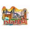 Özel Üretim Hediyelik Hatıra Dekoratif Mutfak İstanbul Temalı Silikon Buzdolapı Süsü Magnet Alk5941