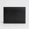 Özel Üretim Minimalist Deri Cüzdan Şık CZ - 4 Kartlık - Siyah