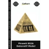 Özel Üretim Modern Tasarım Dekoratif Aksesuar Piramit 052A
