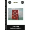 Özel Üretim Not Günlük Hediye Taşlı Deri Defter Ksk3150