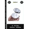 Özel Üretim Organizer Kişisel Bakım Aksesuar Pratik A - 01 İlaç Kutusu - Gümüş